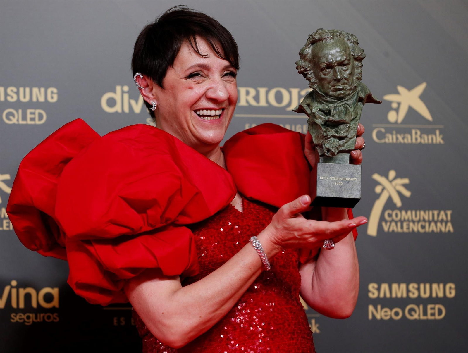 Las imágenes de los premiados en la gala de los Goya