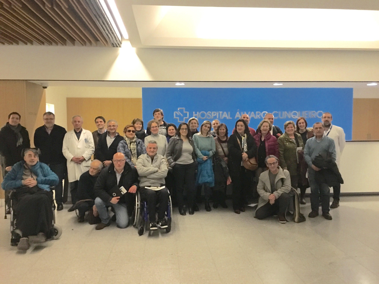 El gerente se reunió ayer con el Consello de Pacientes.