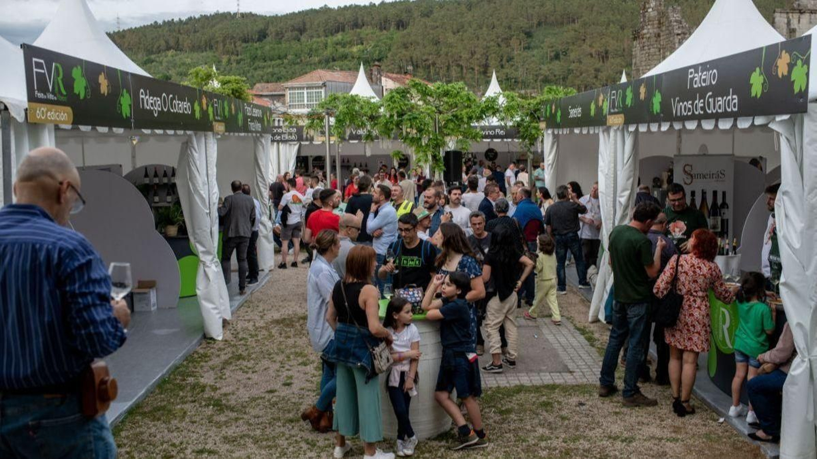 La Feira do Viño do Ribeiro fue uno de los méritos presentados.