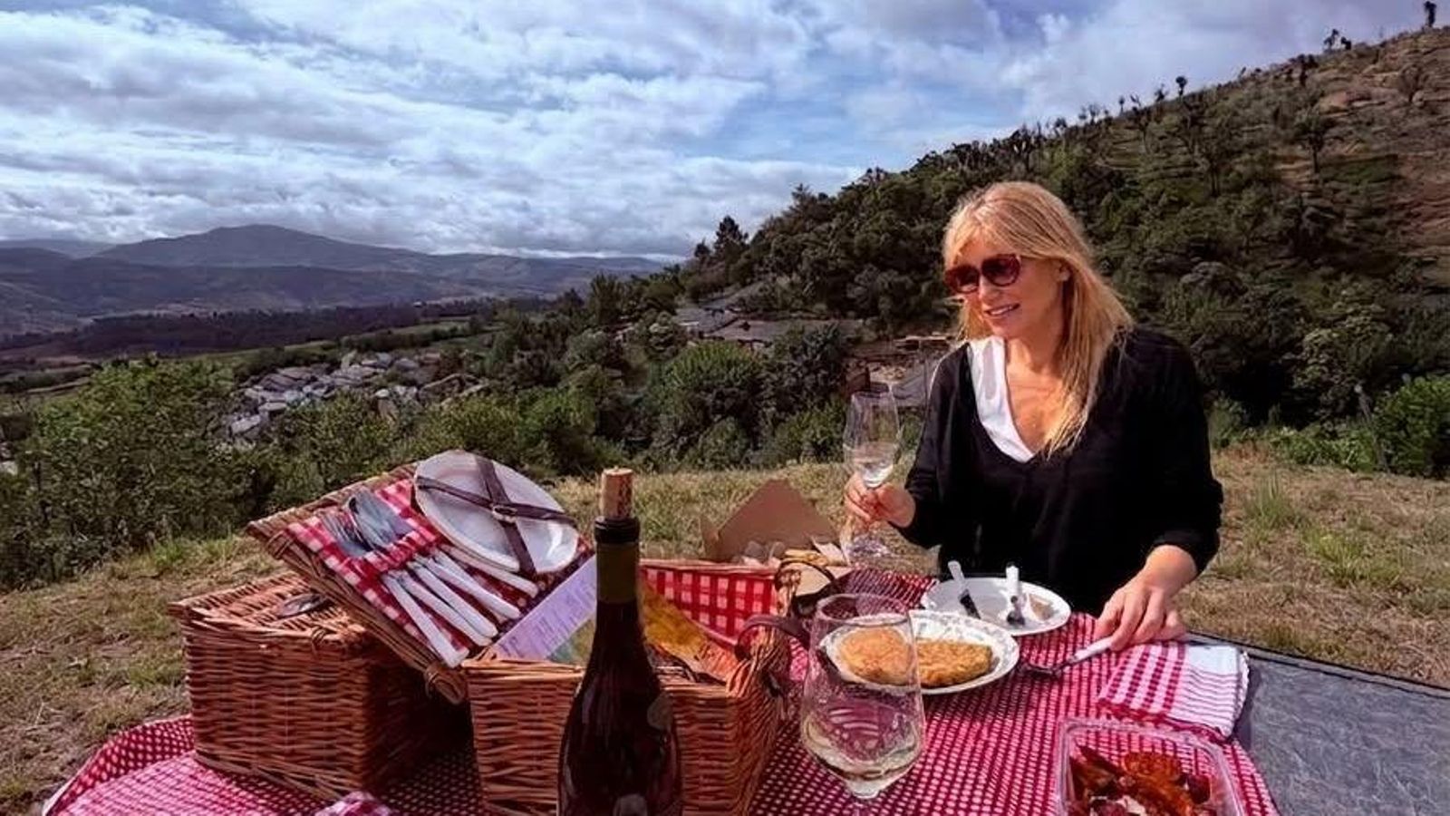 Raquel Meroño en una de sus imágenes en Ourense.