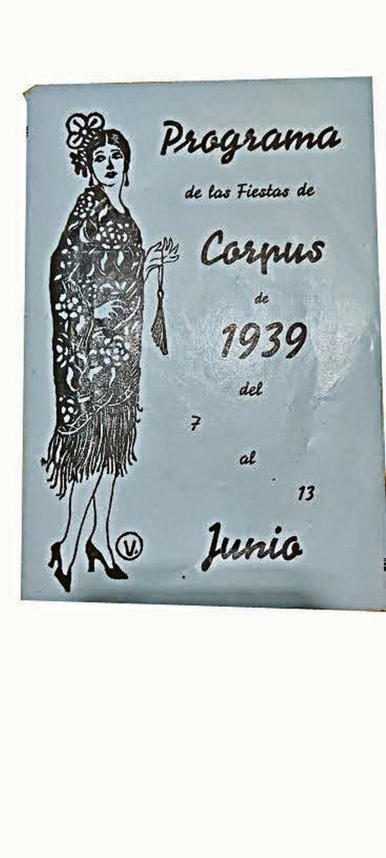 Un programa austero de posguerra, en el que el acto principal se realiza en homenaje a los heridos de guerra.