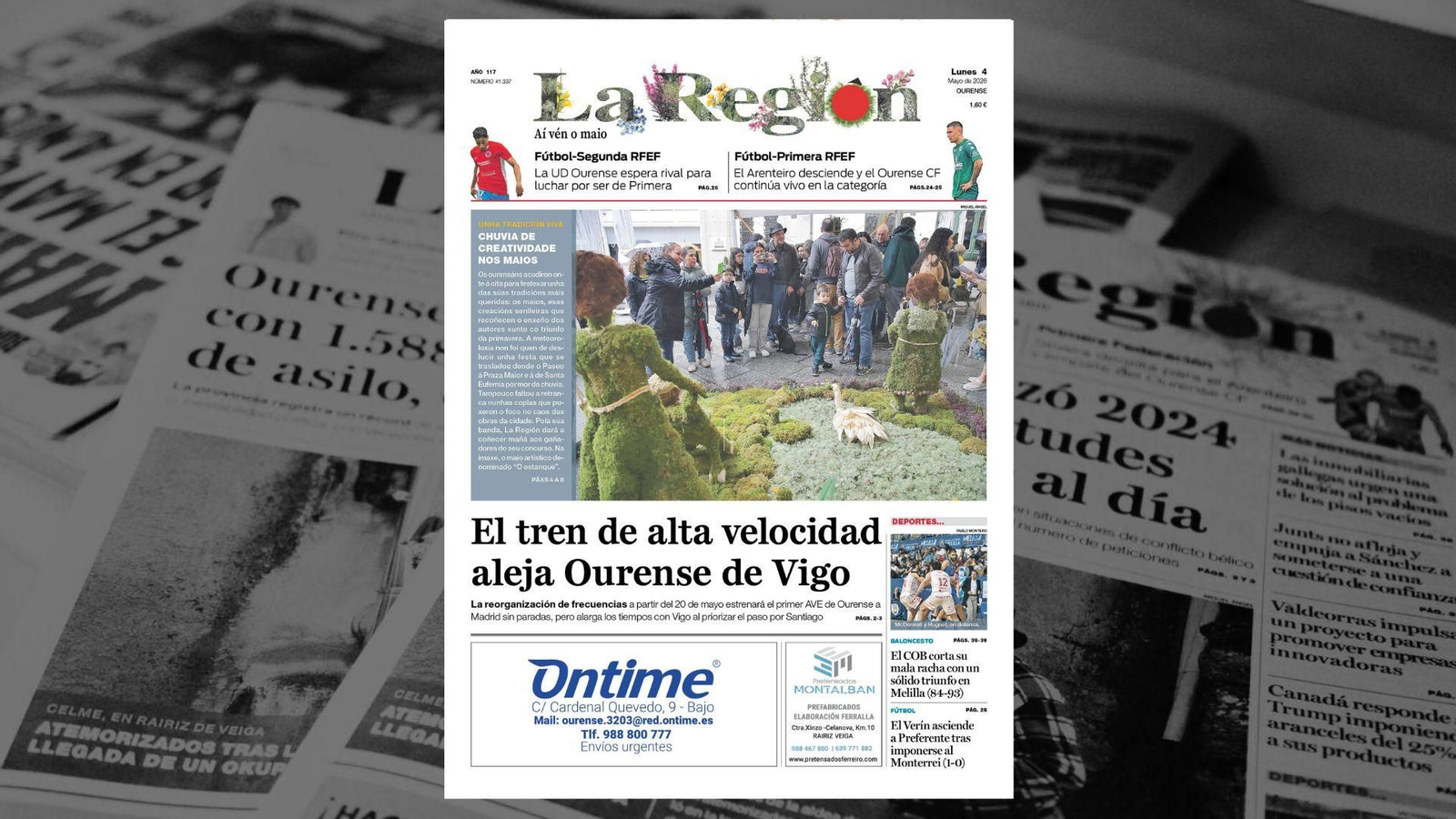 Los titulares de La Región