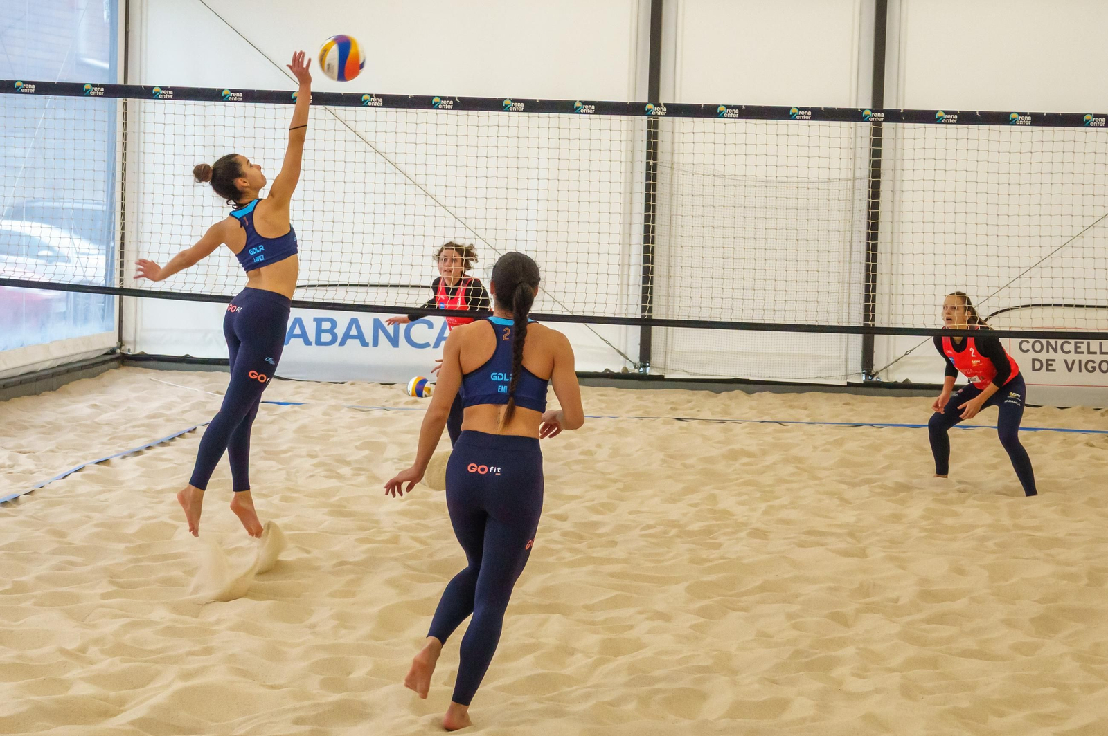 Galería | Jornada de partidos en Vigo de voley playa