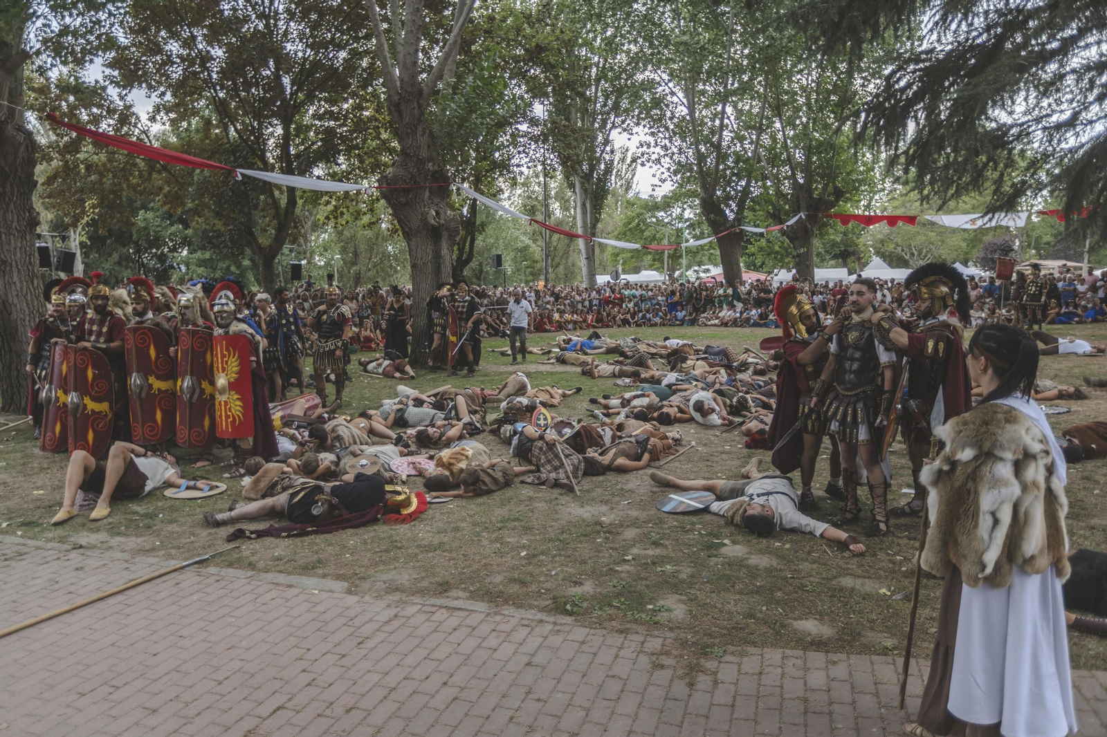 Galería | Los romanos cruzan el Lethes: Xinzo pone fin al Esquecemento, un evento con cifras récord