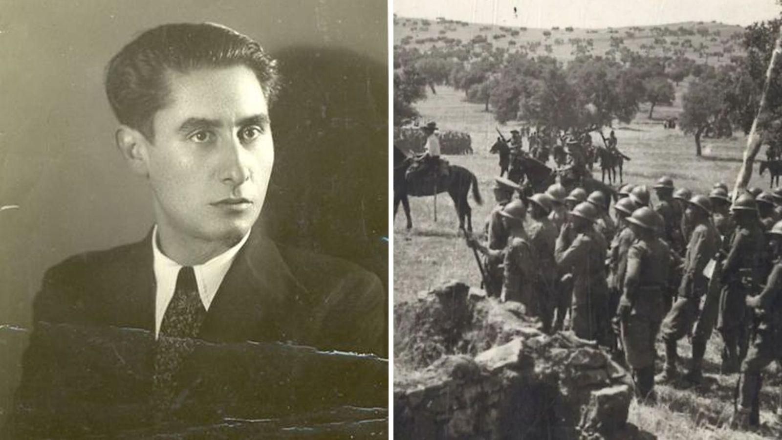 José Pardo nunha foto publicada por Simón e batallón de “Flechas Azules”.