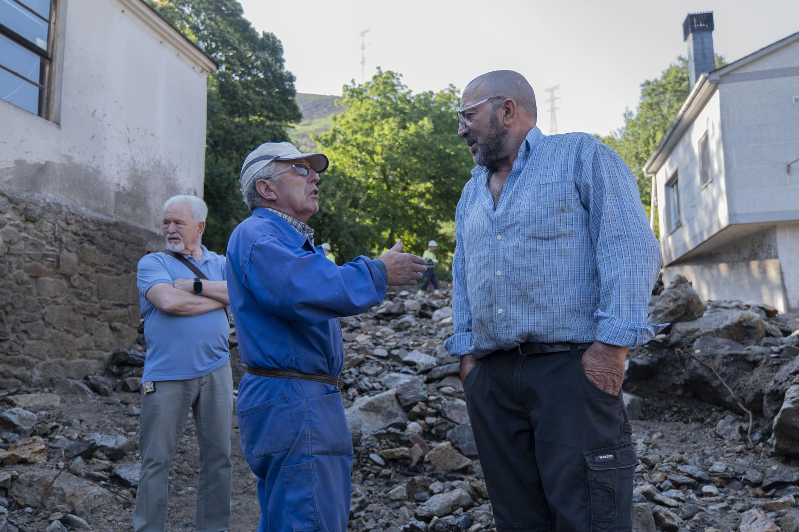 Galería | A Bouza, en Viana, zona cero de la destrucción en la provincia de Ourense por las lluvias torrenciales