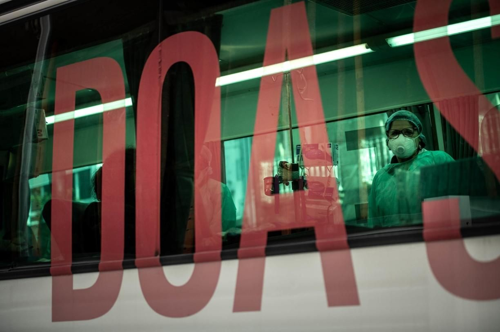 La unidad móvil. (Foto: Óscar Pinal).