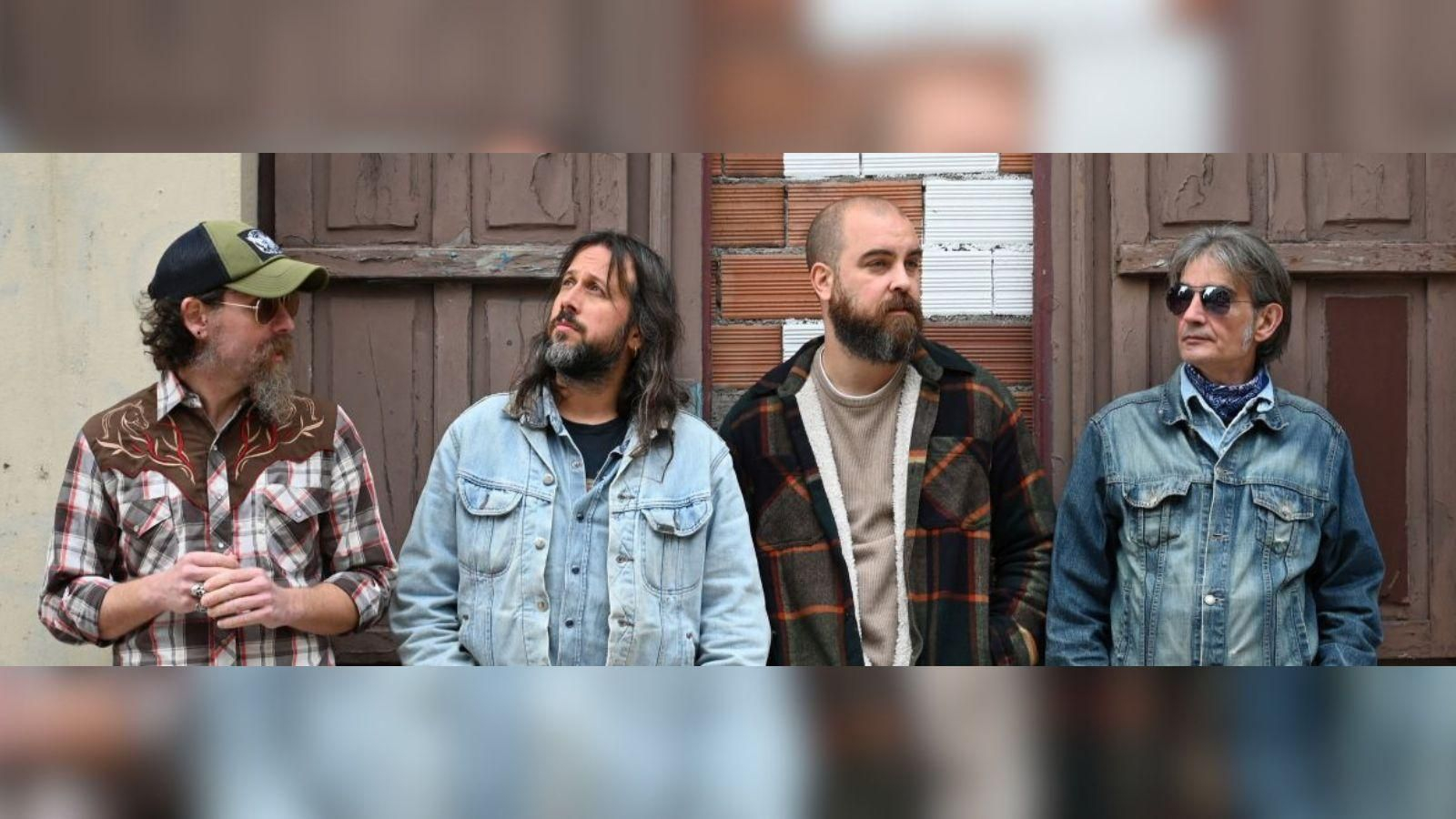 O grupo de rock coruñés Greasy Belly.