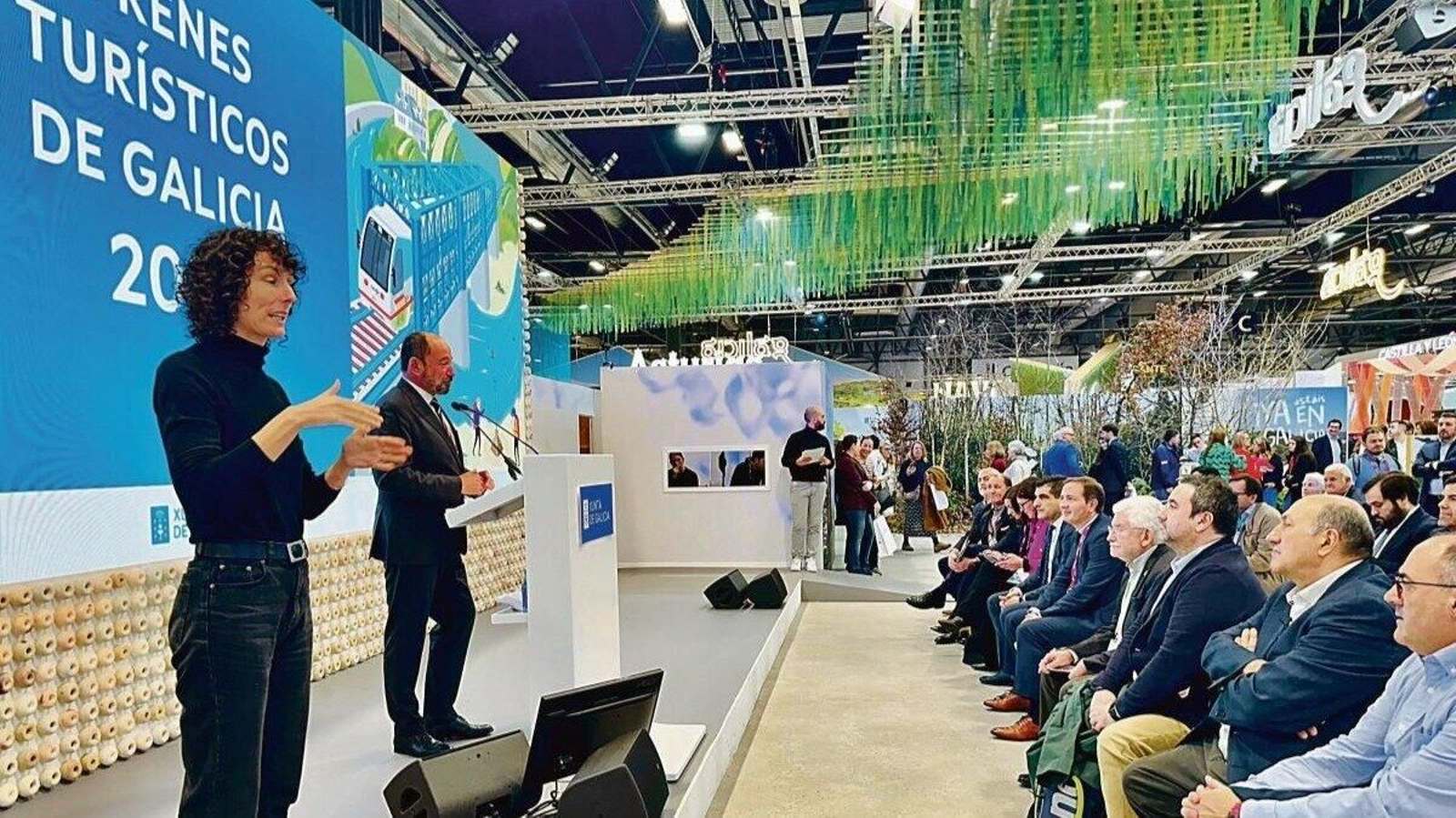 Presentación de la campaña “Trenes Turísticos de Galicia 2025” en Fitur.
