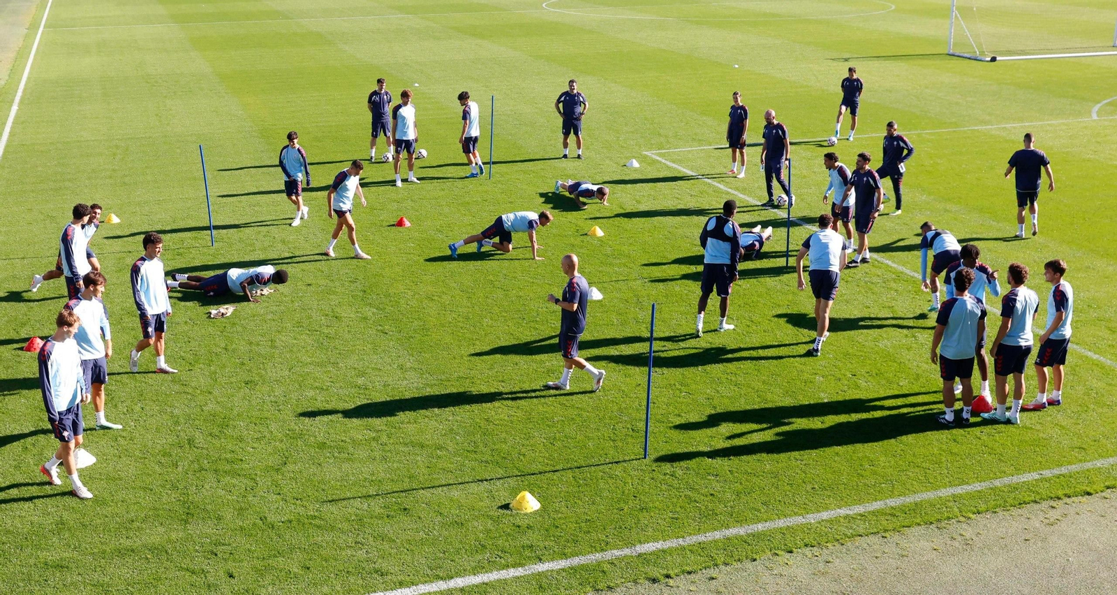 Galería | El Celta se prepara para una gran noche europea ante la Juventus