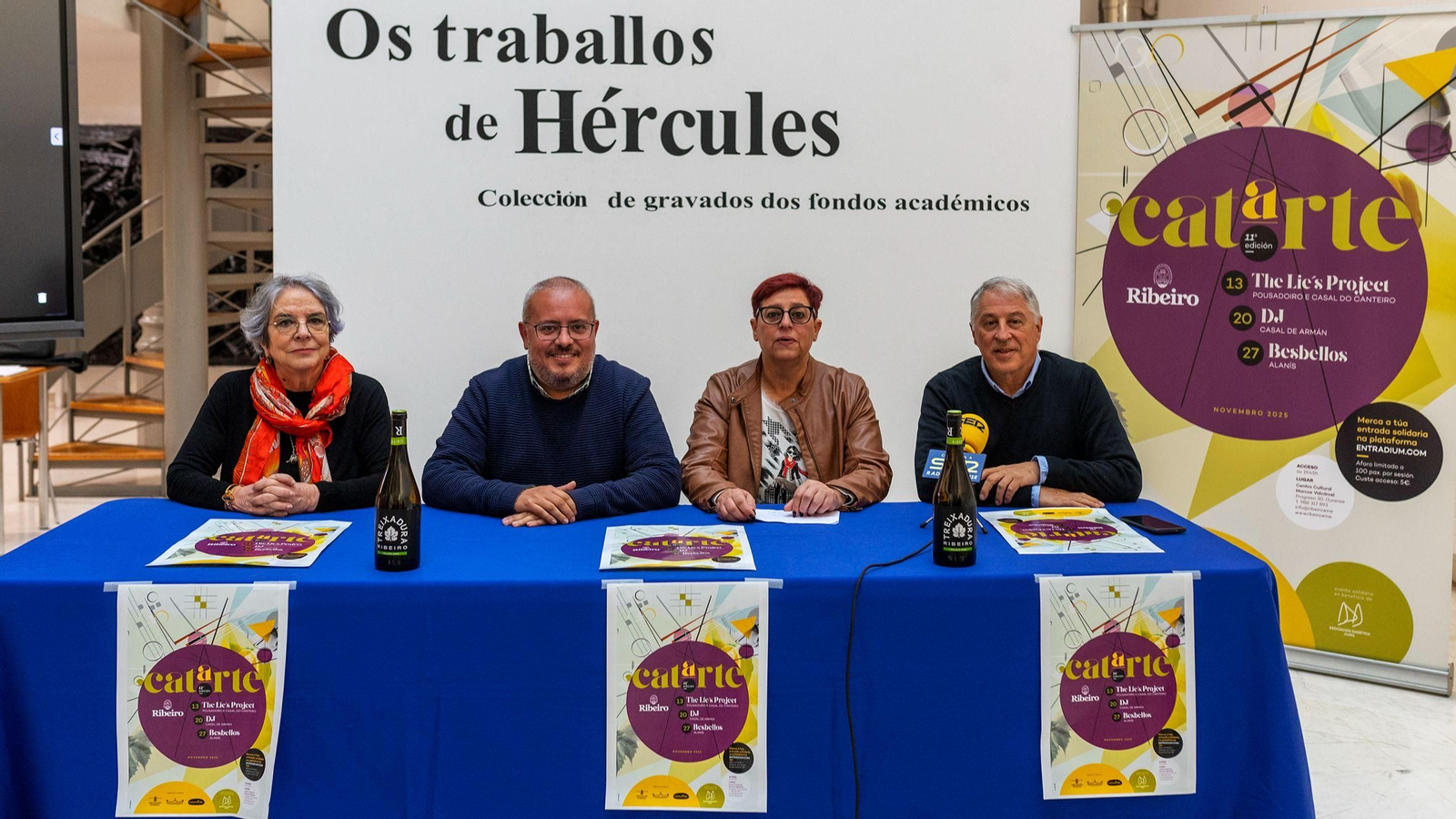 El Centro Cultural Marcos Valcárcel acogerá las tres jornadas de CataArte, que combina vino, arte y música con un fin solidario.