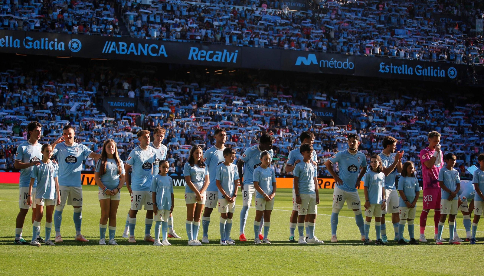 Galería | El partido entre Celta y Racing de Santander, en imágenes