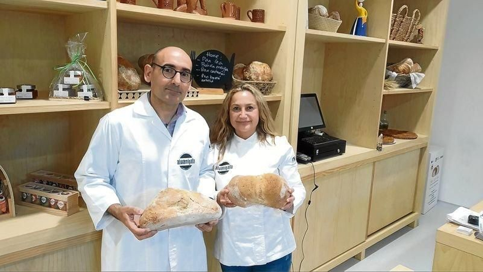 Juan Carlos Rodríguez y Sofía Godoy, copropietarios de Aboamigalla.