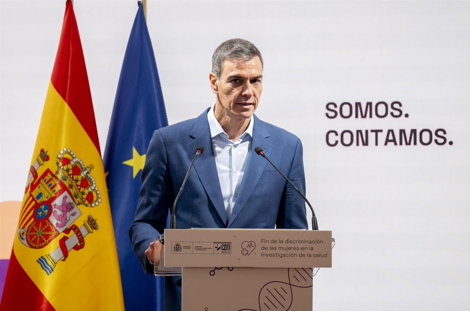 El presidente del Gobierno, Pedro Sánchez.
