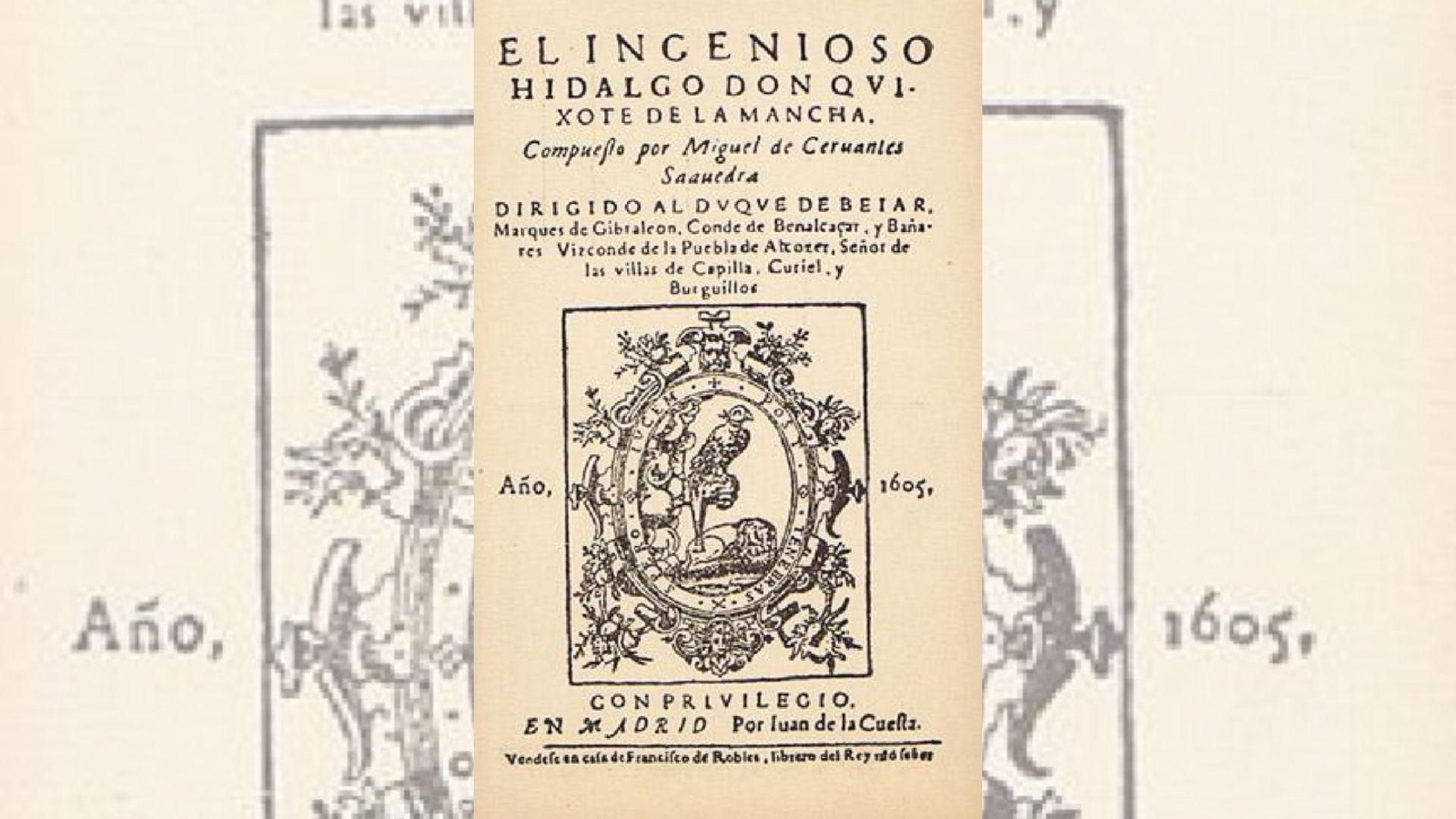 En la portada de la primera edición del Quijote (1605) podemos apreciar cómo aparece la grafía “X” para representar el sonido [J].