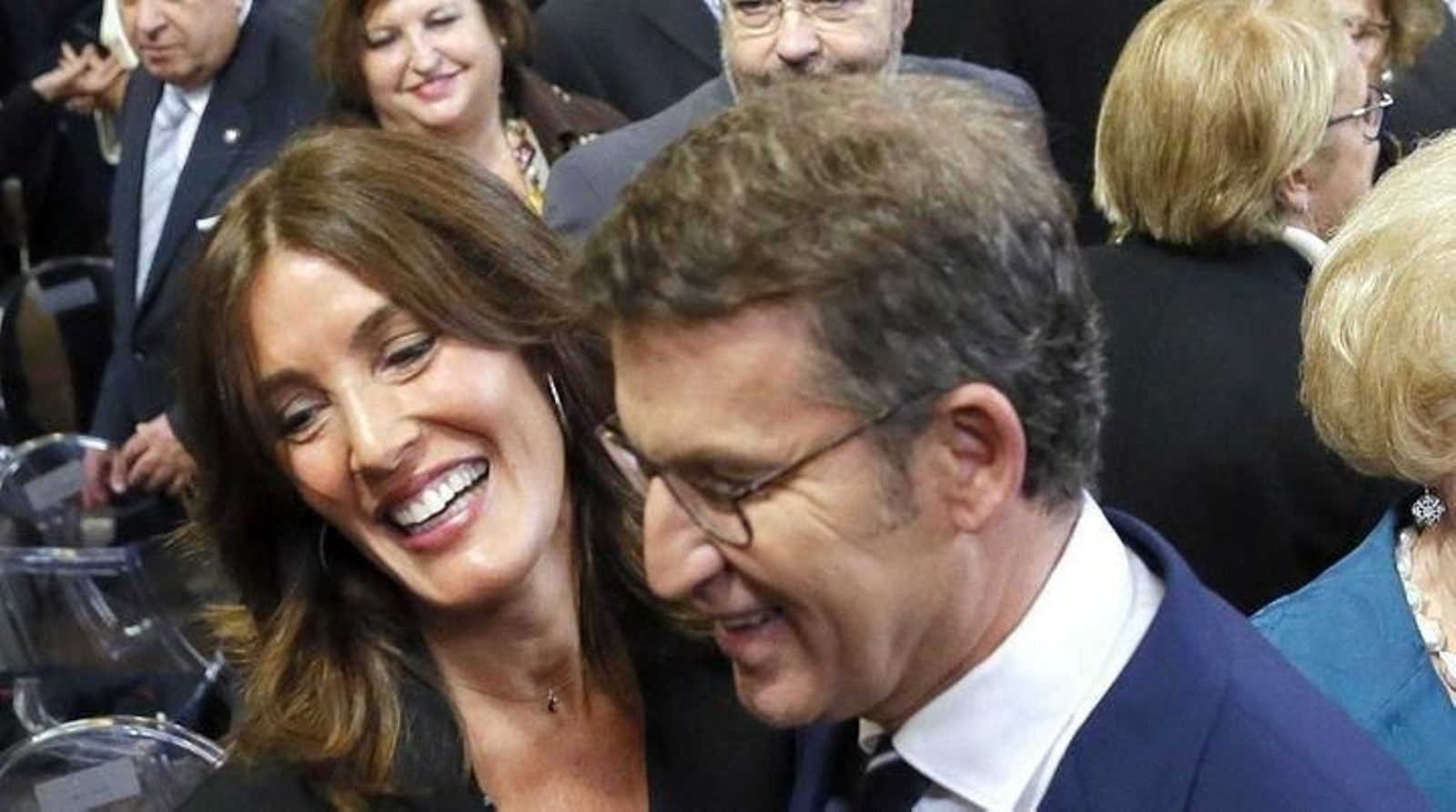 Eva Cárdenas y Alberot Núñez Feijóo en una imagen de archivo.