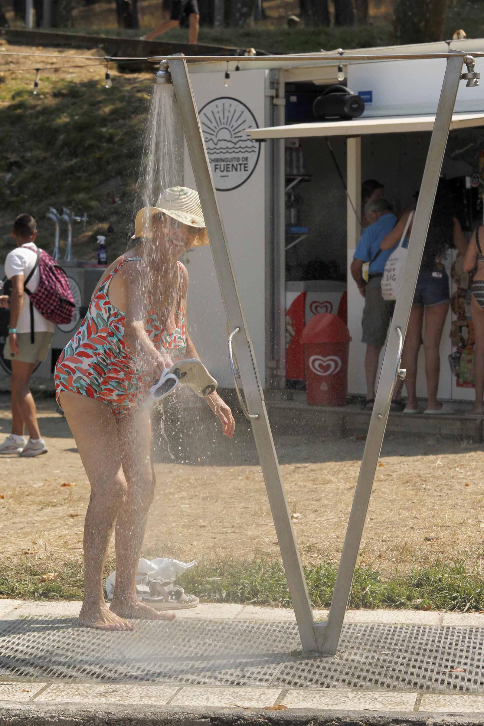 Galería | El calor se apodera de Vigo y llena las playas