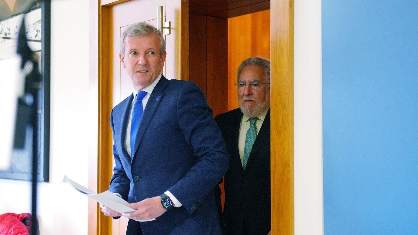 El presidente de la Xunta en funciones, Alfonso Rueda. // Europa Press