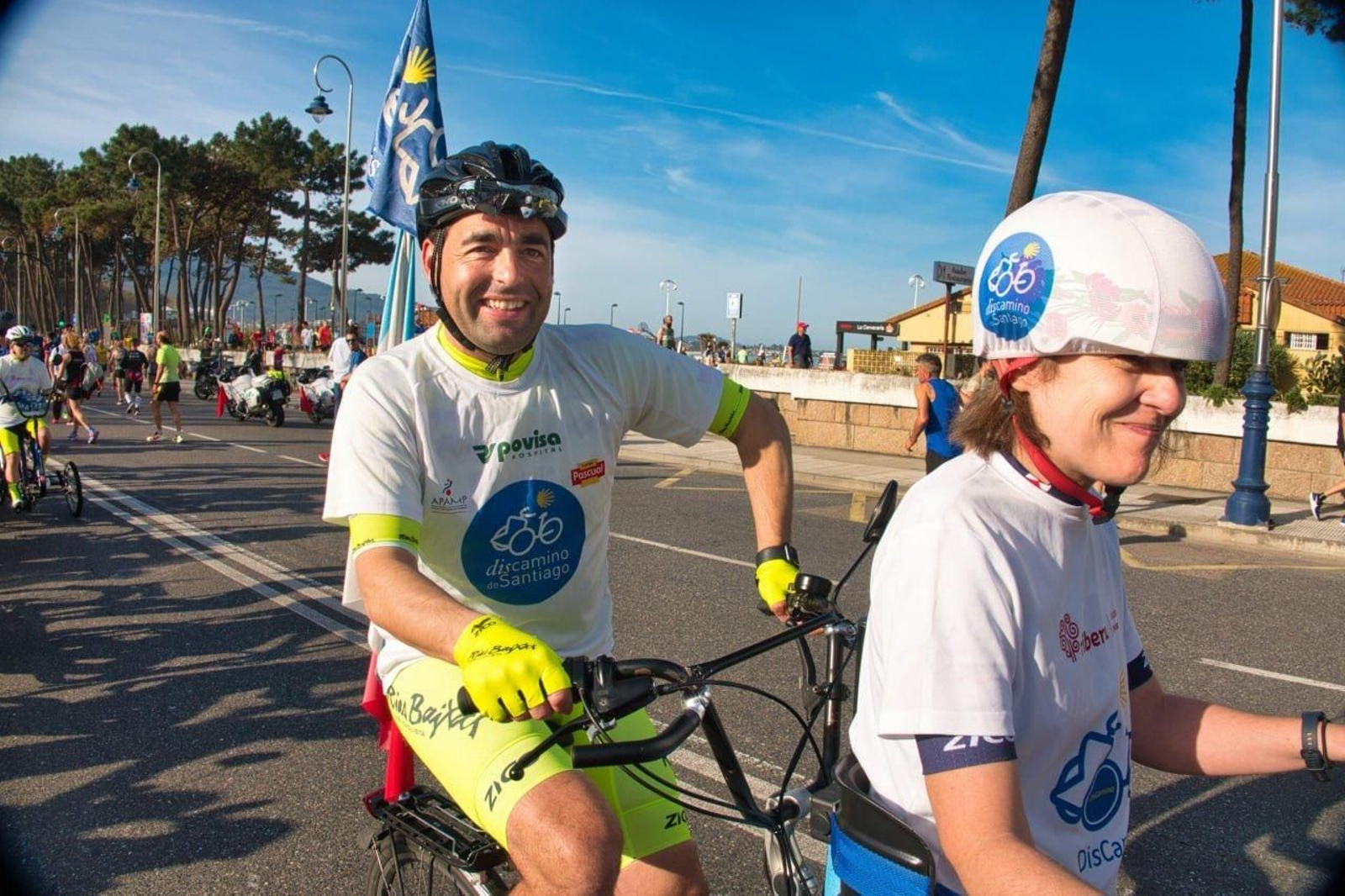 El presidente de la Diputación Luis López en la carrera.
