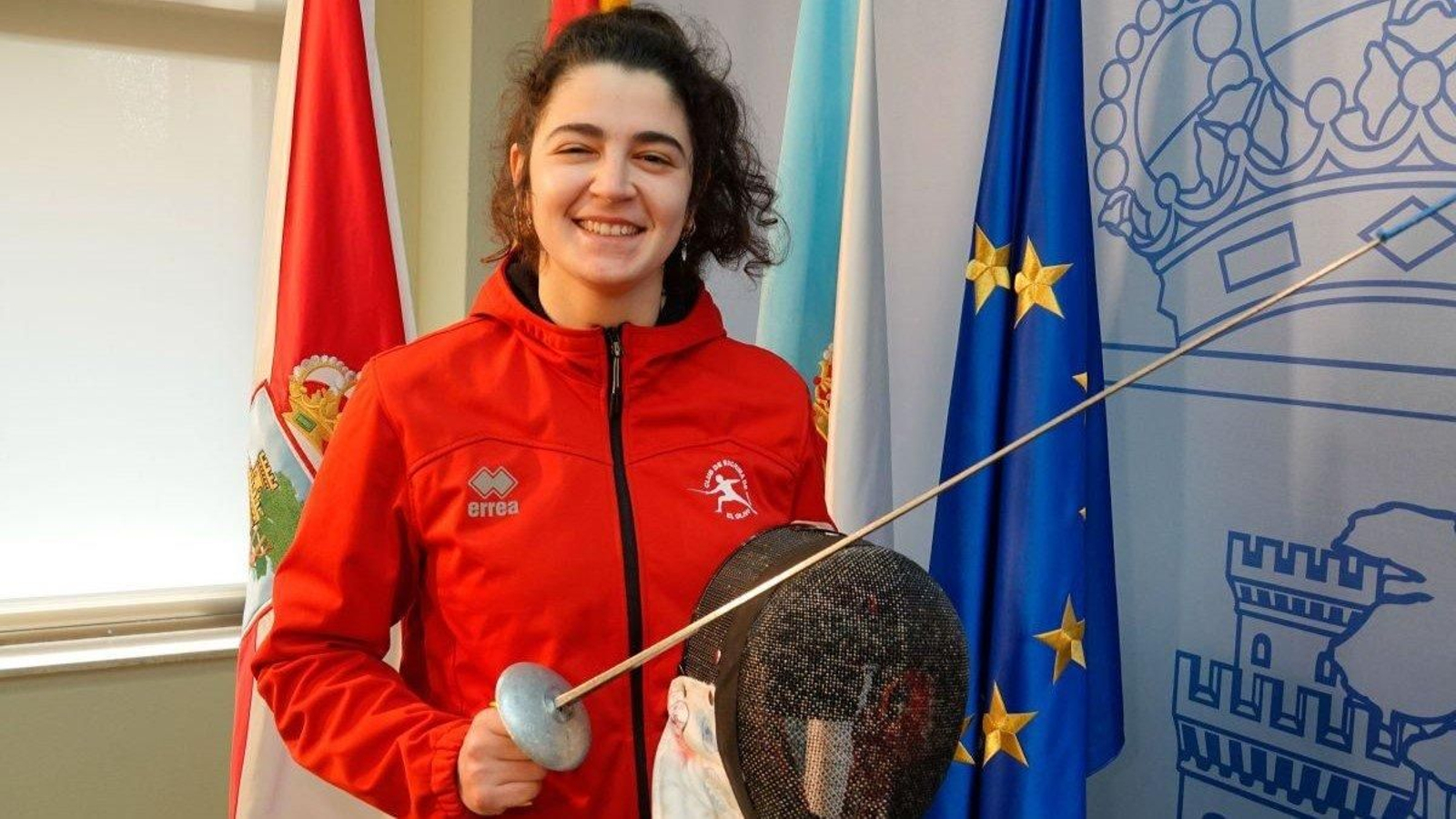 La tiradora viguesa Judith Rodríguez