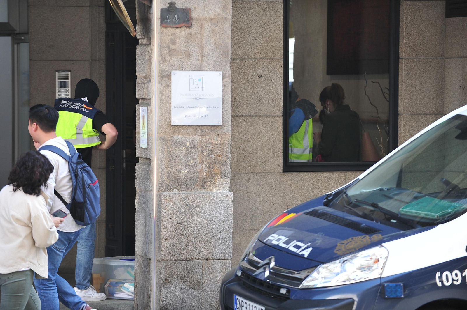 Galería | Golpe policial a la venta de drogas en Ourense