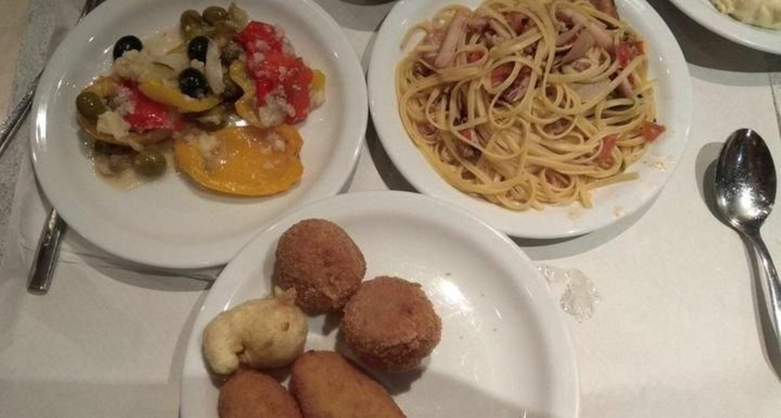 La imagen del menú compartida por los sindicatos