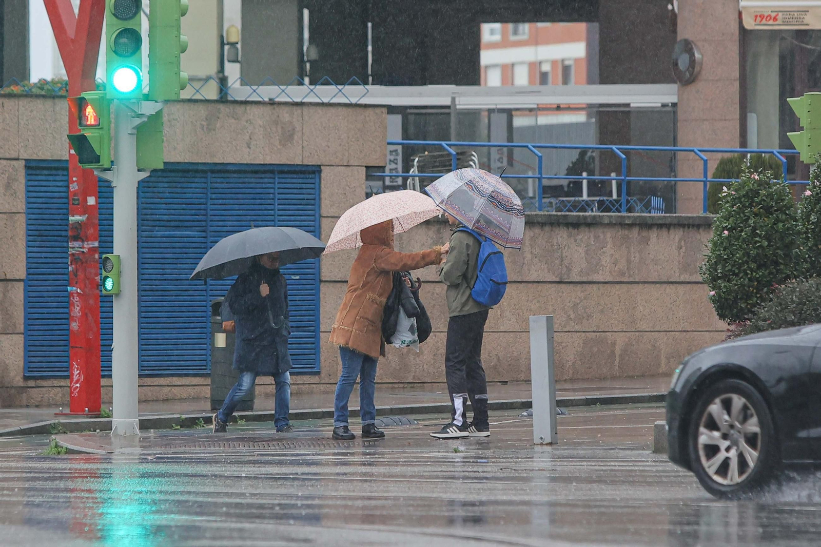 GALERÍA | Los estragos de la borrasca Herminia en Vigo