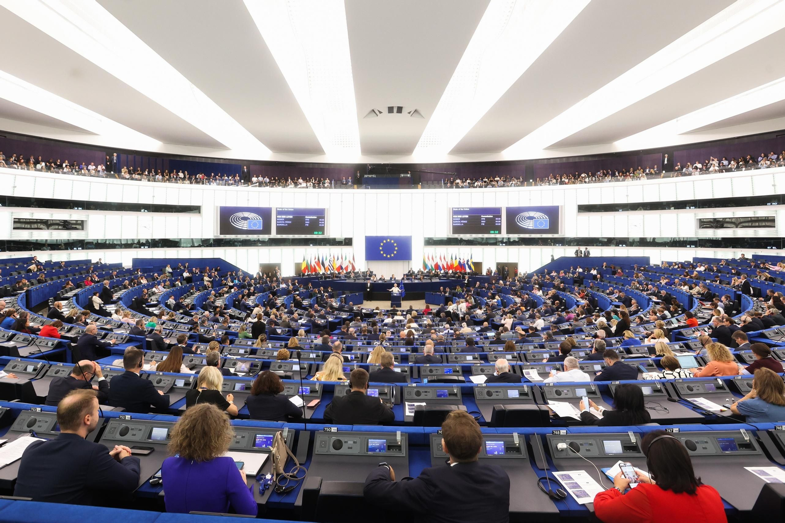 El Parlamento Europeo esta semana en su sede de Estrasburgo.