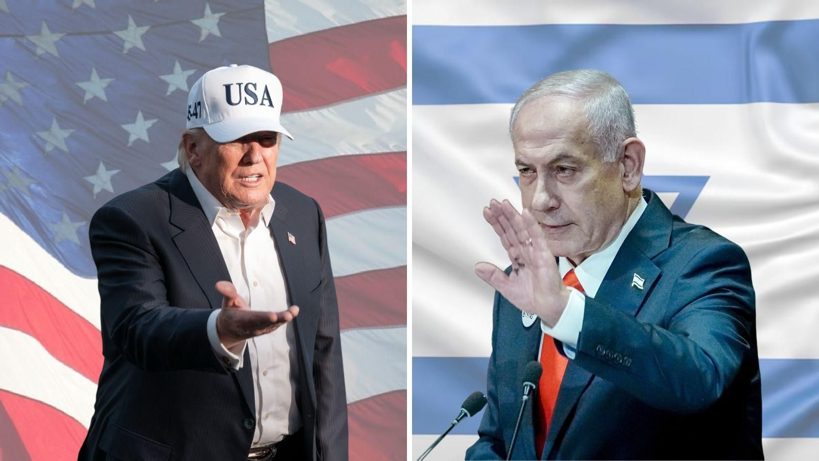Donald Trump y Benjamin Netanyahu