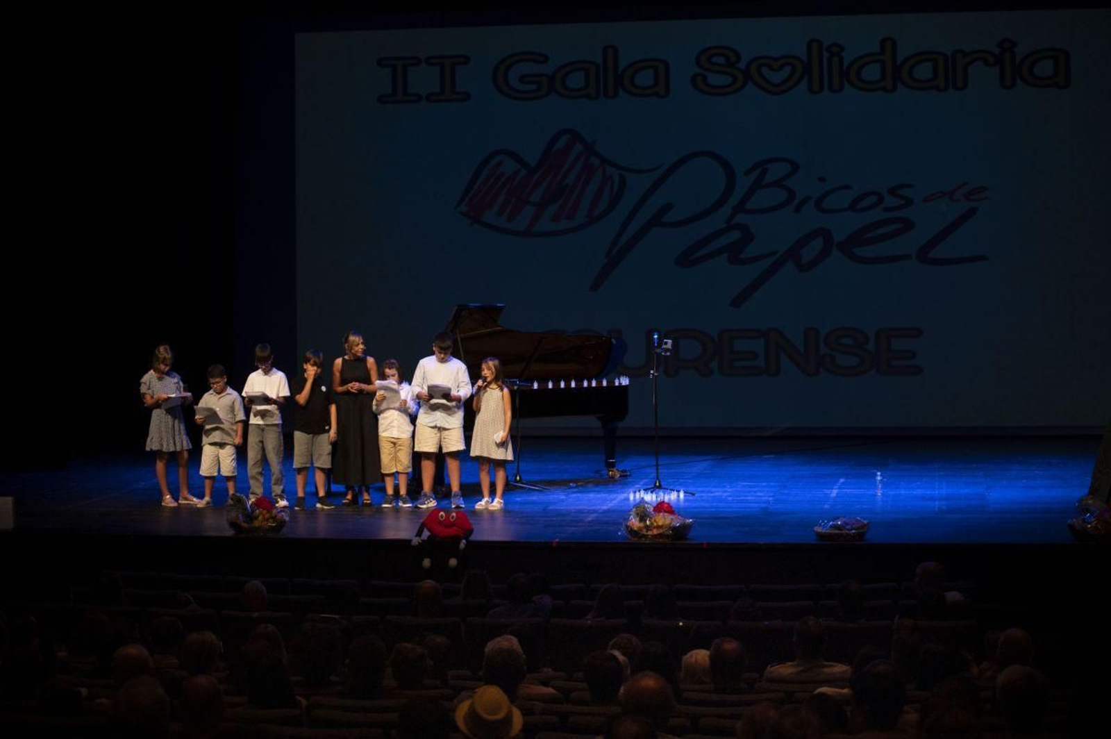 Un momento del acto celebrado ayer en el Auditorio de Ourense