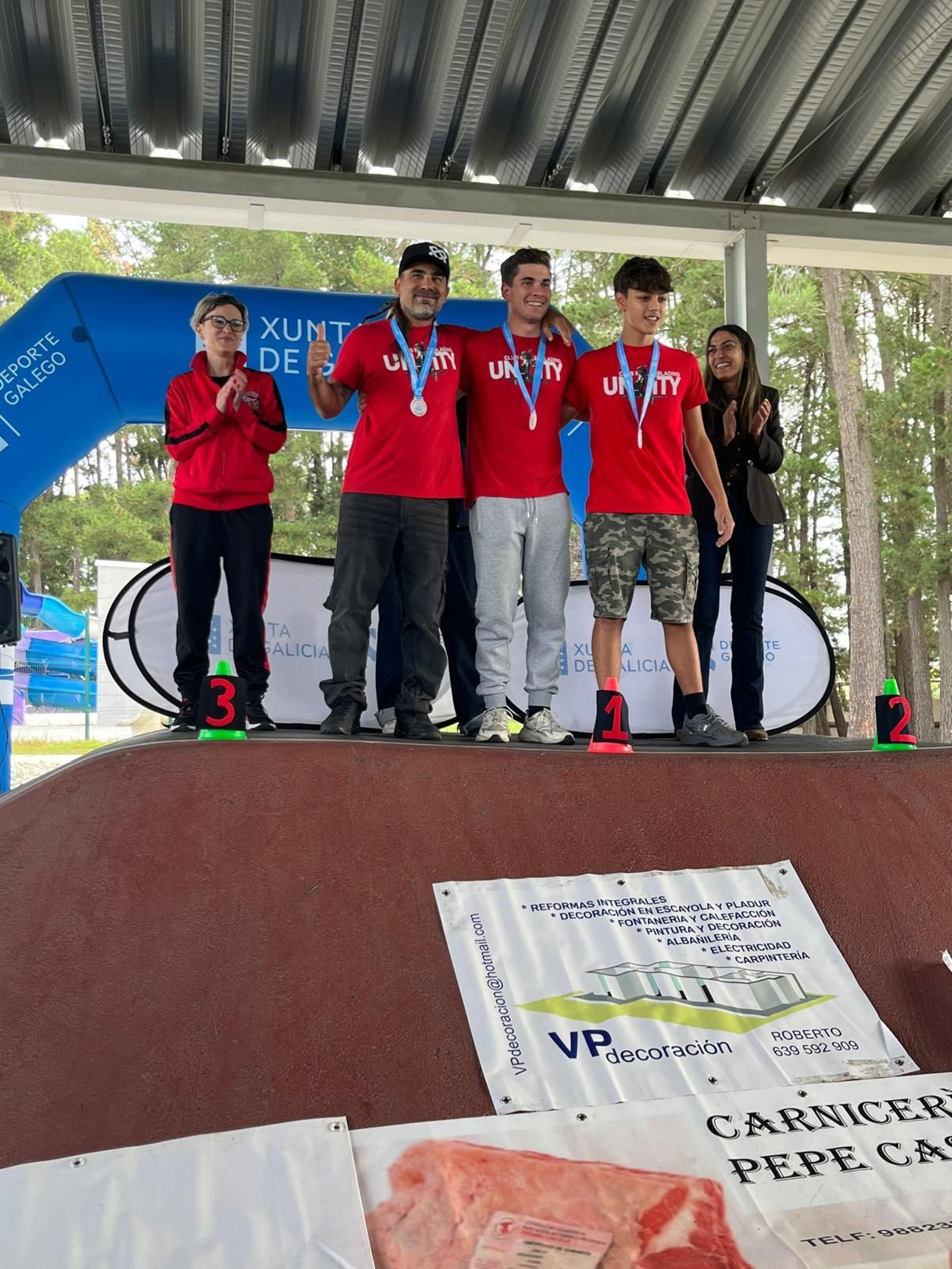 Roller, Meigas y Unity se reparten títulos en el Campeonato Gallego de Pump track