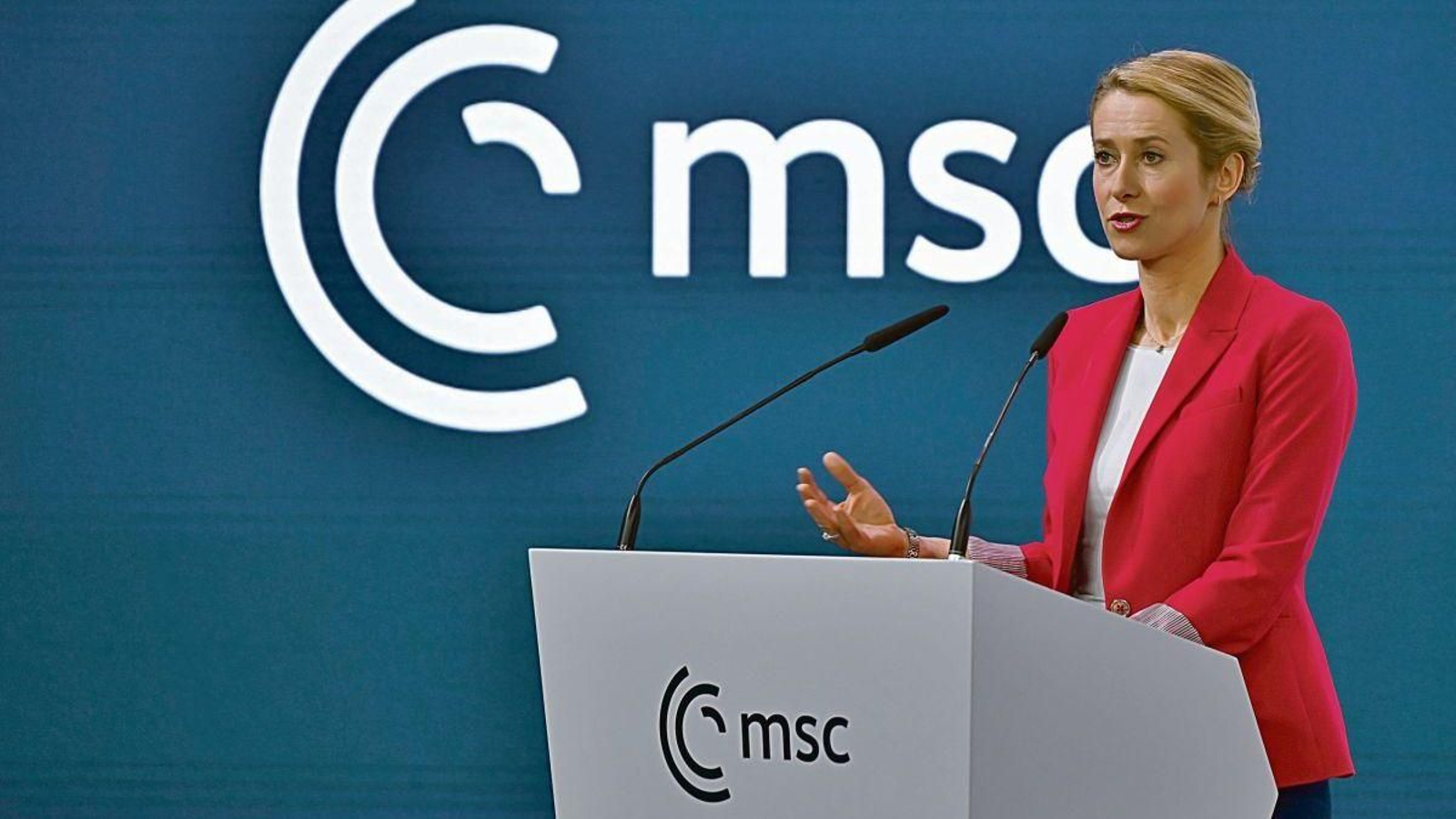 La Alta Representante de la Unión Europea para Asuntos Exteriores y Política de Seguridad, Kaja Kallas.