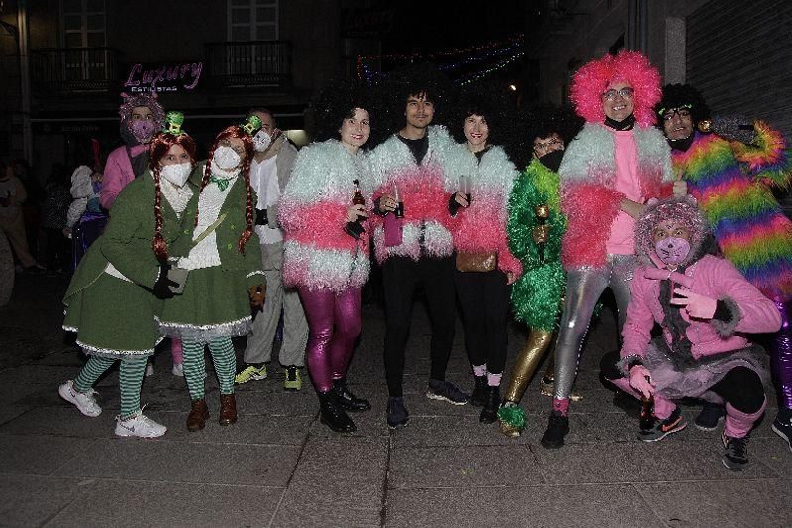 Ambiente de Entroido en Xinzo de Limia