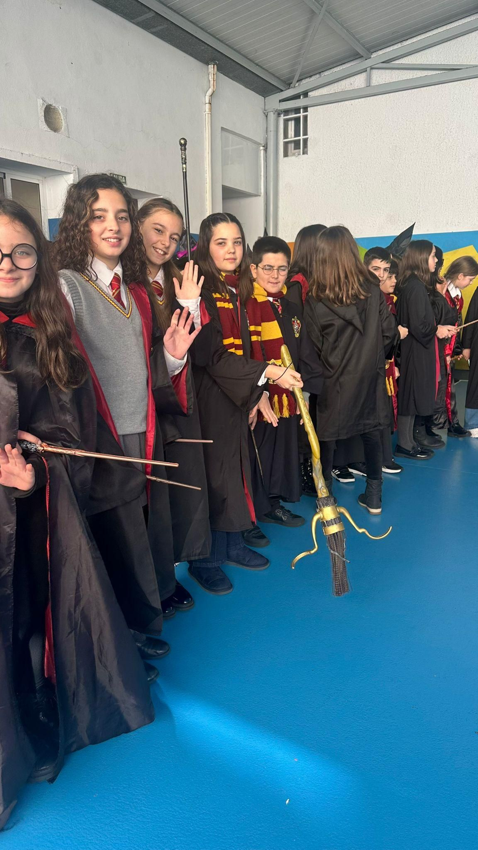 O Entroido no colexio Sagrado Corazón do Carballiño