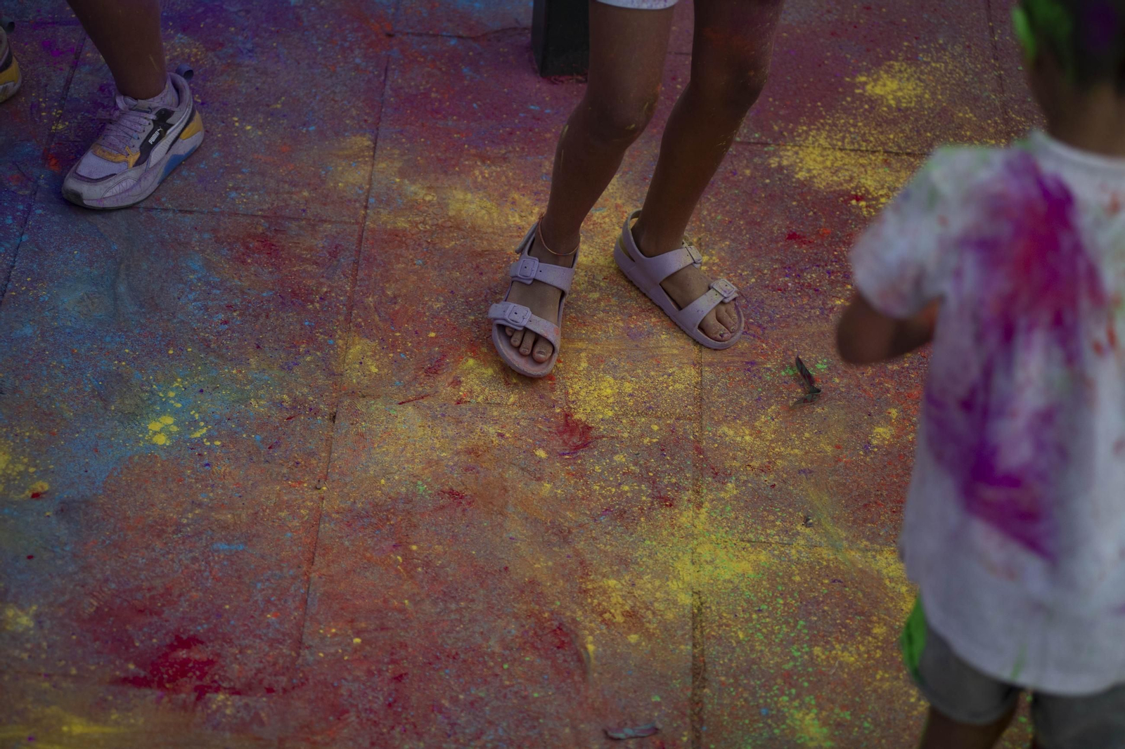 Galería | La fiesta de colores en Xinzo en imágenes