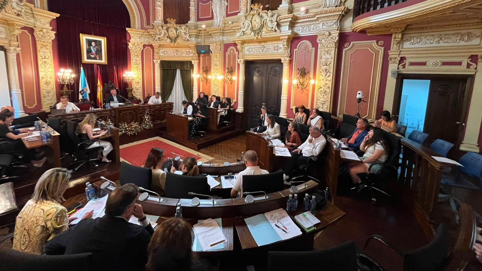 El pleno del Concello de Ourense de este 3 de agosto