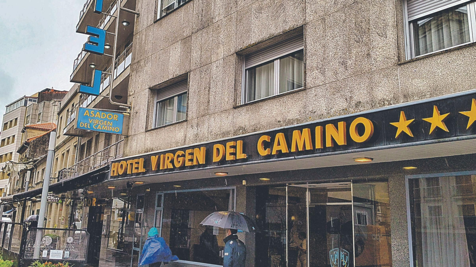 Uno de los hoteles de Pontevedra, situado en la ruta del Camino Portugués a Santiago.