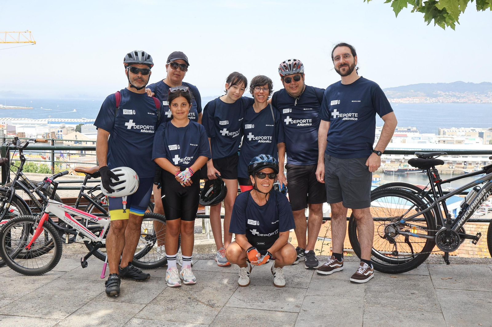 Galería | El ciclismo toma Vigo con la primera edición del Día de la Bici de Atlántico
