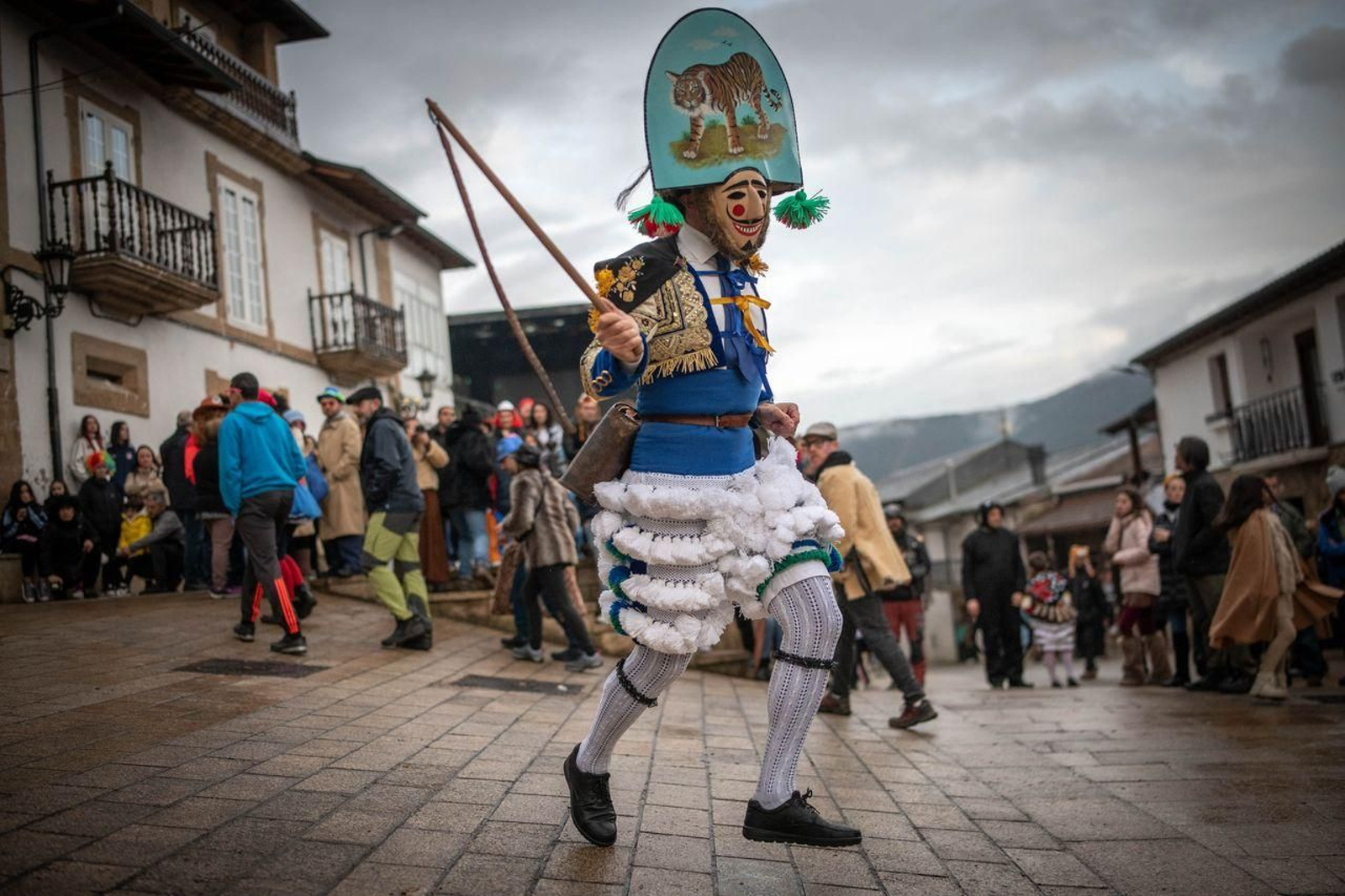 Laza despide el Entroido con el Testamento do Burro (Foto: Óscar Pinal)