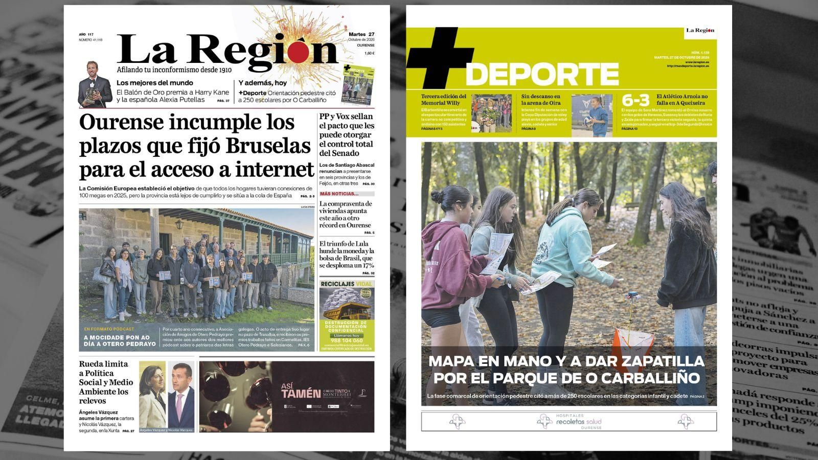 Las portadas de hoy