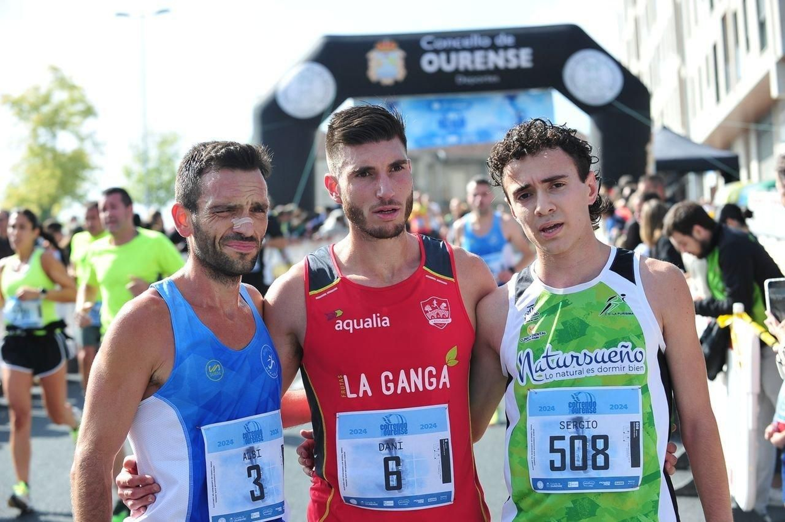 El podio de esta prueba