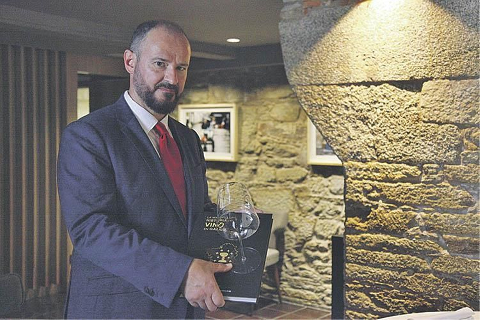 O xornalista Luis Congil. (Foto: Miguel Ángel).