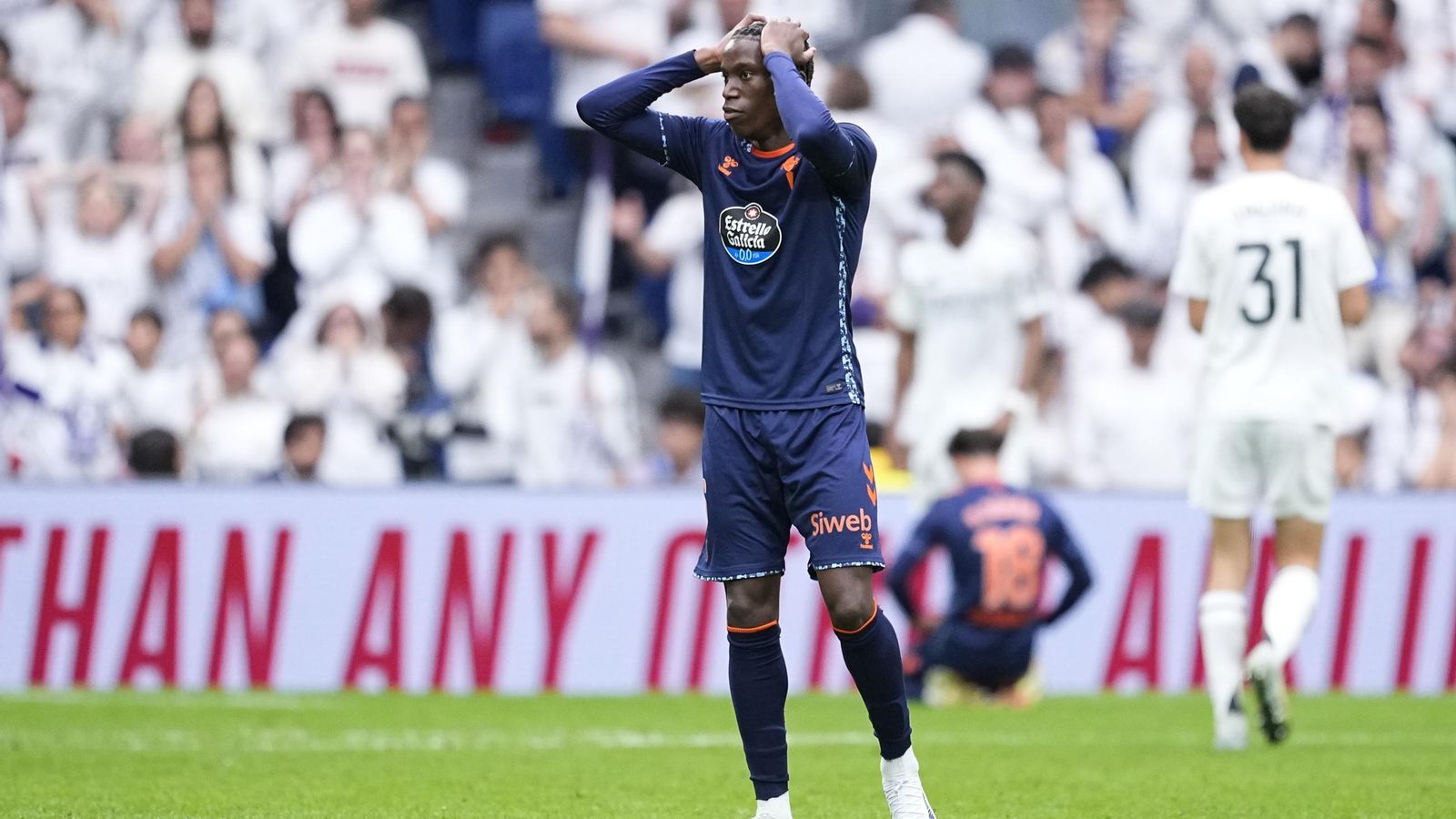 Galería | Partido entre el Real Madrid y el Celta en el Bernabéu