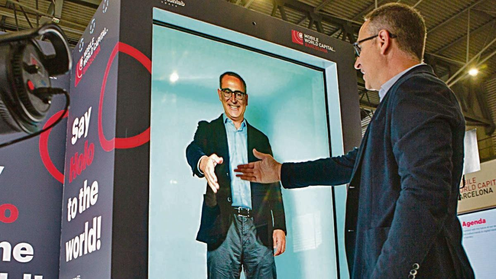 Los hologramas ya se usan en campañas políticas.