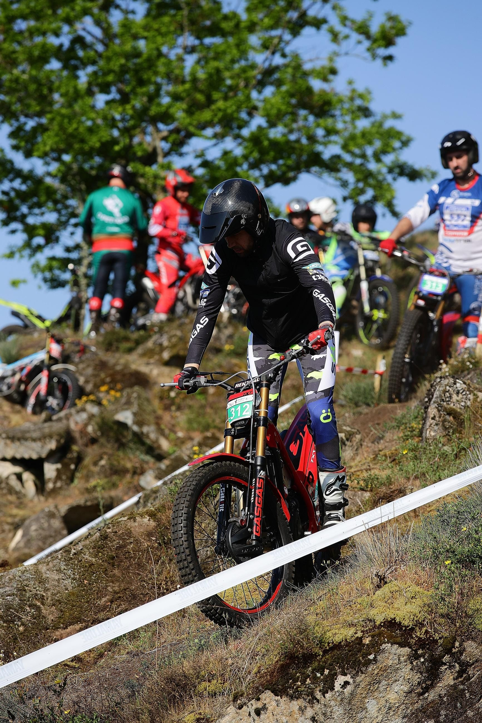 Galería | Así arrancó el Campeonato Gallego de Trial en Vilar de Barrio, en imágenes