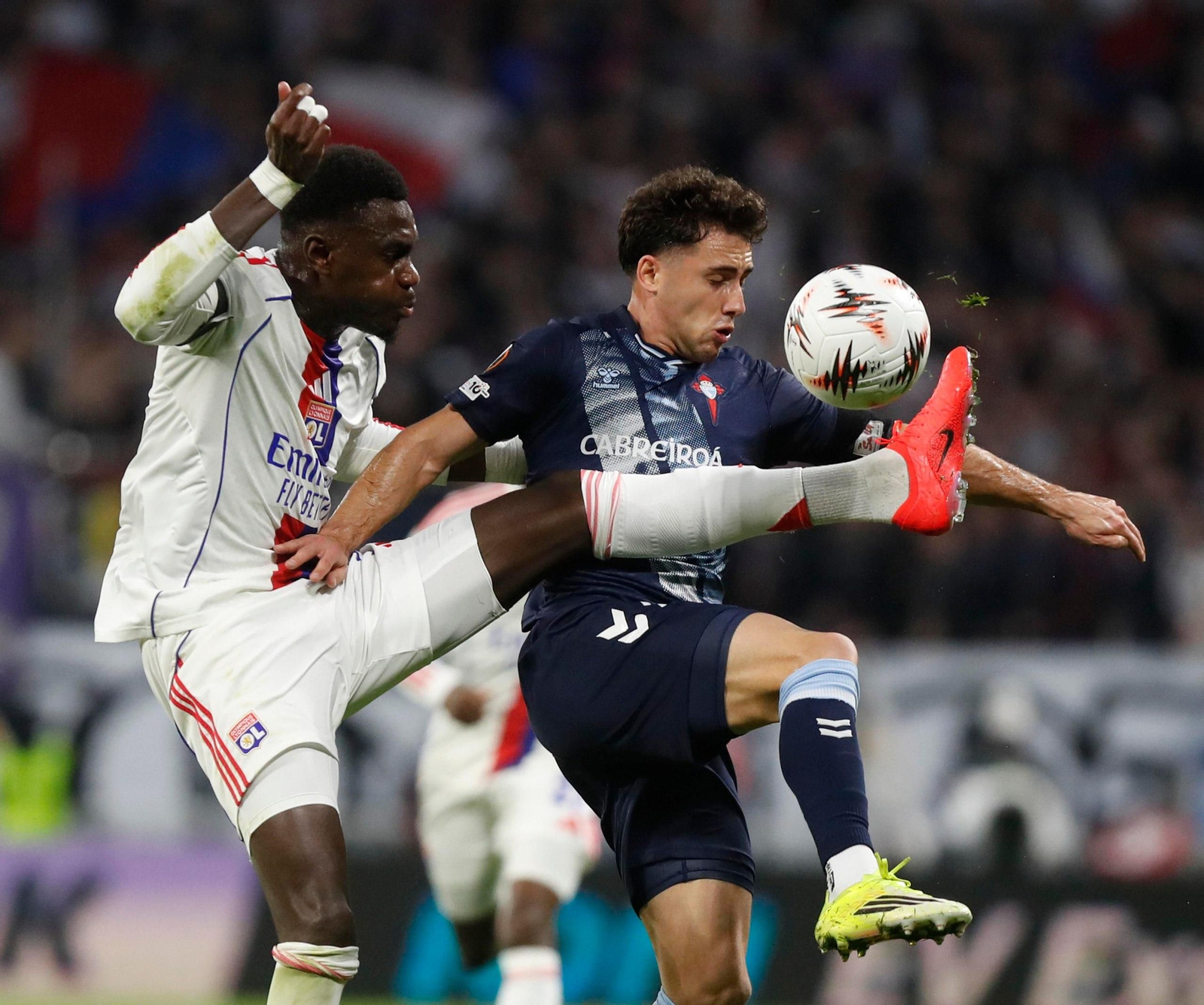 Galería | El partido de vuelta de Europa League Lyon-Celta