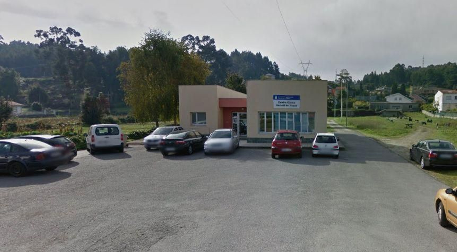 El centro cívico del barrio de Feáns en A Coruña