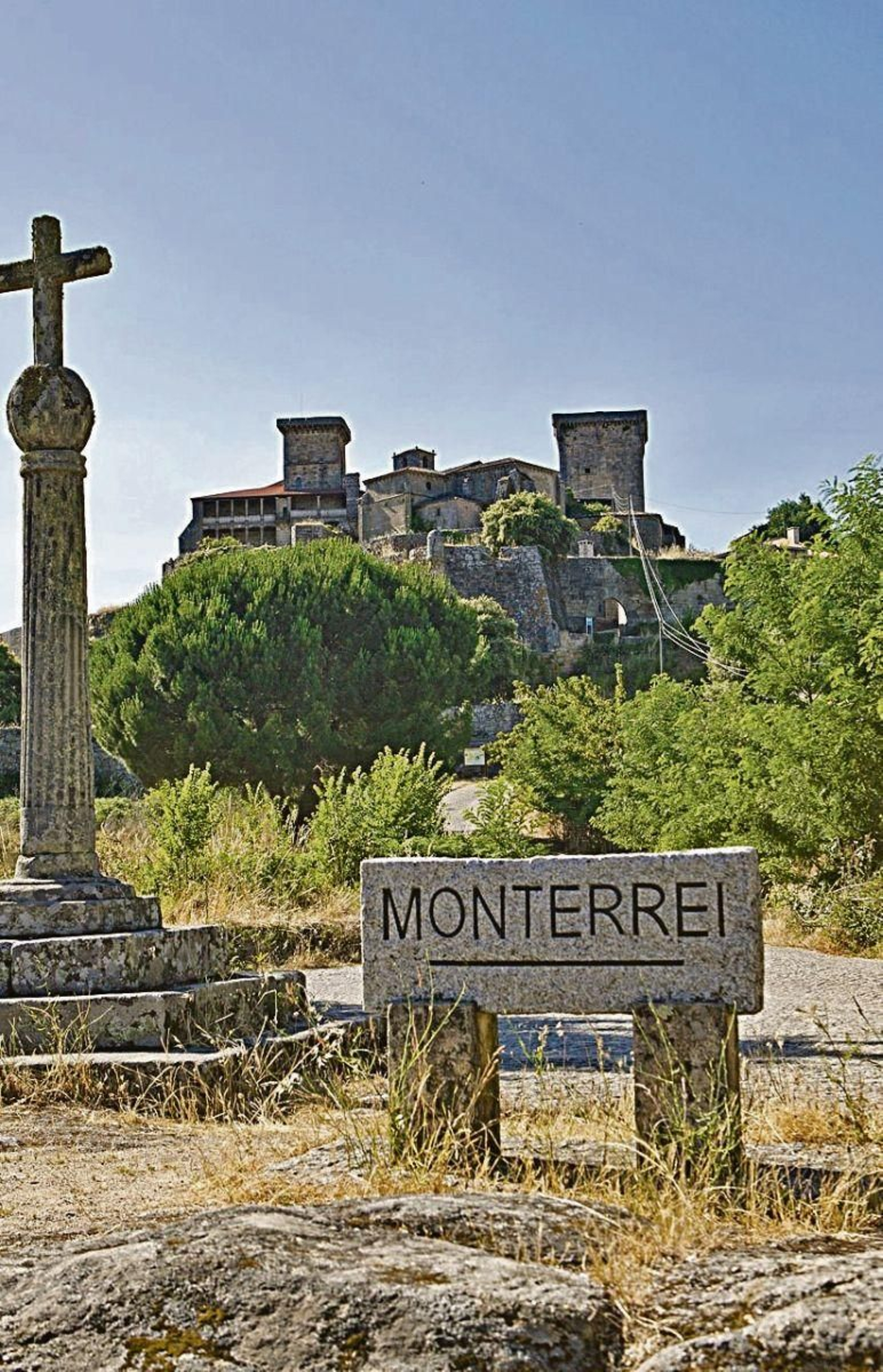 O castelo de Monterrei.
