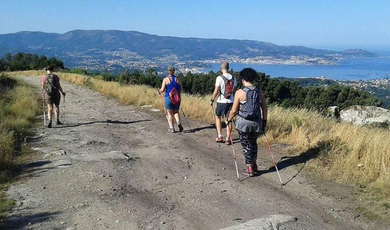 Investigadores de Ciencias da Educación e do Deporte analizan los beneficios de la marcha.