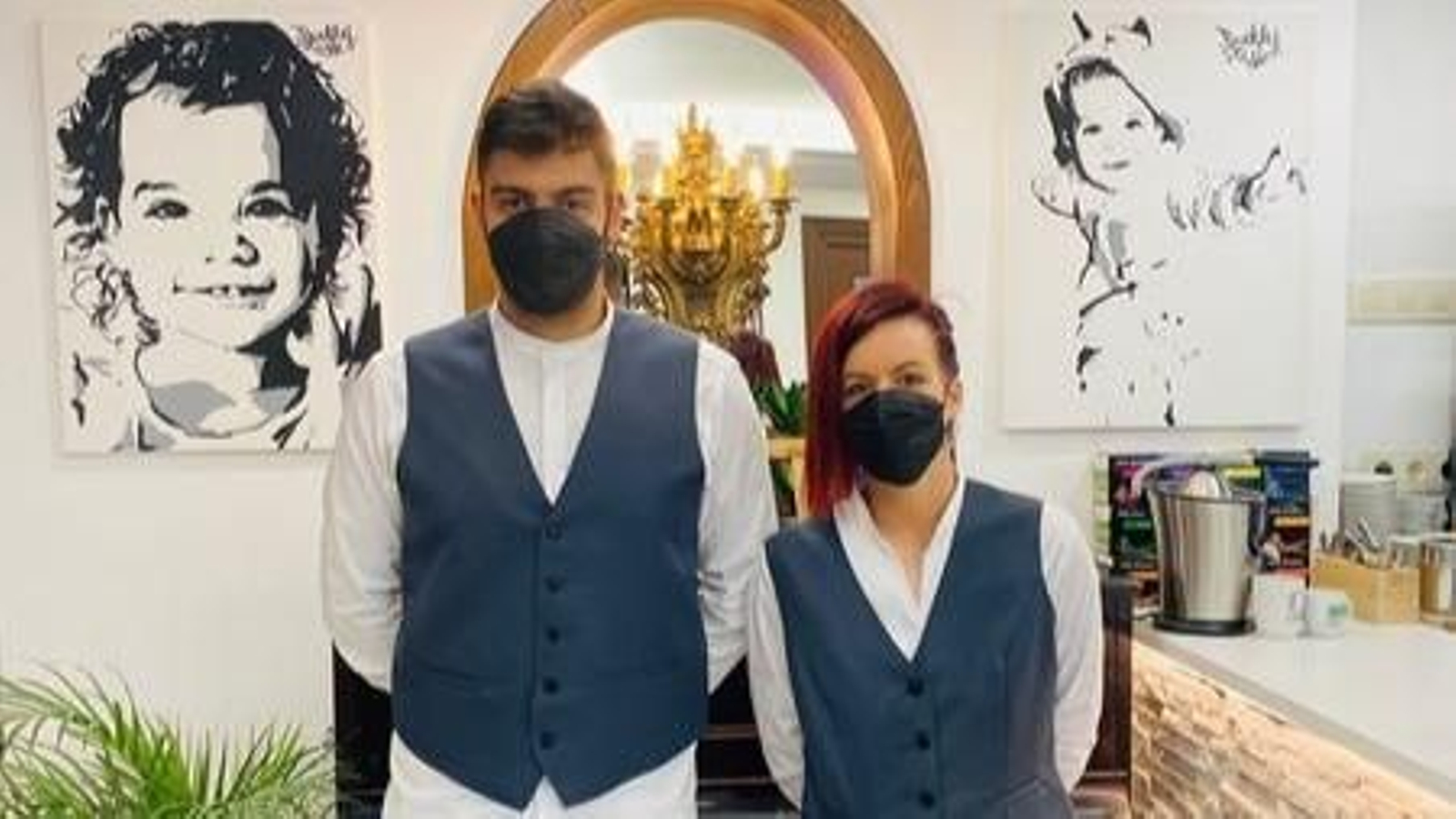 Alberto Borrajo y Andrea Prieto.